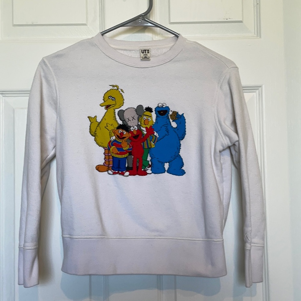 Uniqlo Kaws Sesame Street Sweatshirt